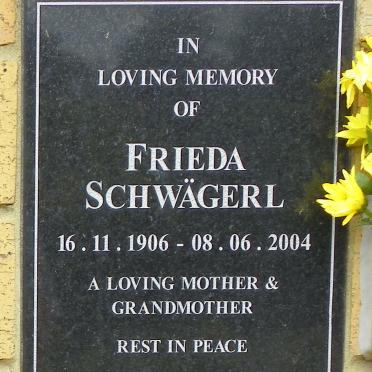 SCHWÄGERL Frieda 1906-2004