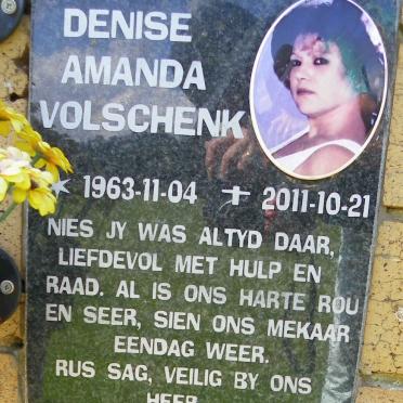 VOLSCHENK Denise Amanda 1963-2011