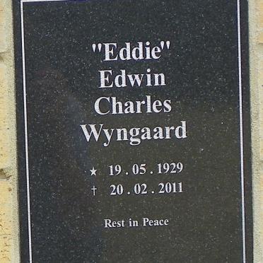 WYNGAARD Edwin Charles 1929-2011
