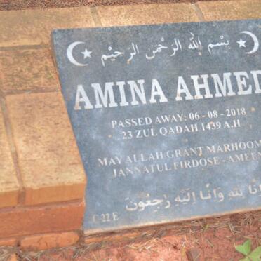 AHMED Amina -2018
