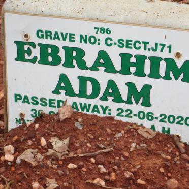 ADAM Ebrahim -2020