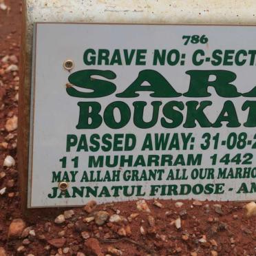 BOUSKATT Sara -2020