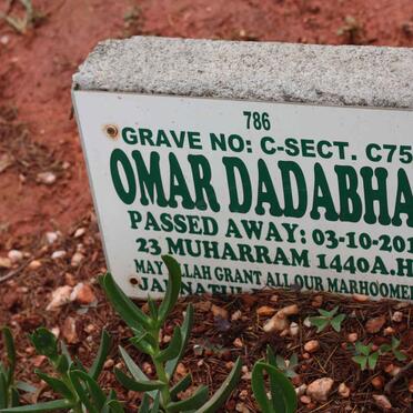 DADABHAI Omar -2018