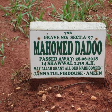 DADOO Mahomed -2018