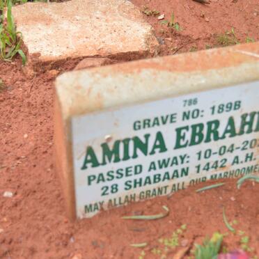 EBRAHIM Amina -2021