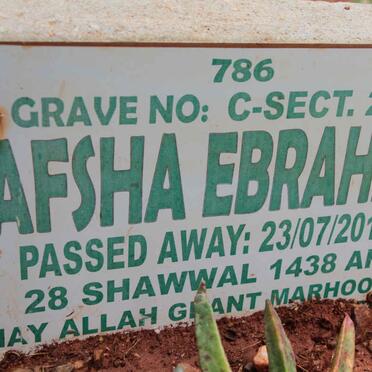 EBRAHIM Afsha -2017