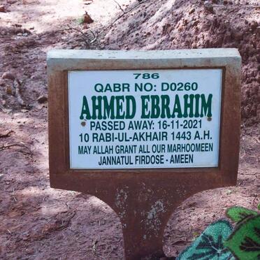 EBRAHIM Ahmed -2021
