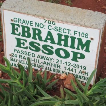 ESSOP Ebrahim -2019