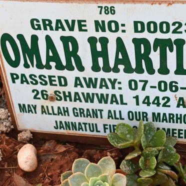 HARTLEY Omar -2021