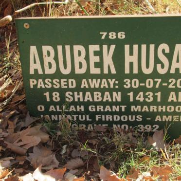 HUSAN Abubek -2010