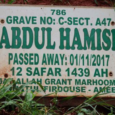 HAMISI Abdul -2017