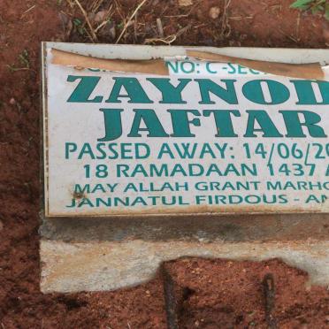 JAFTAR Zaynod -2016