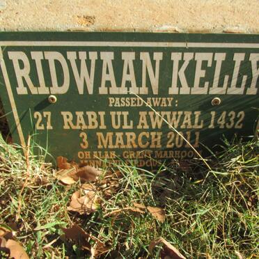 KELLY Ridwaan -2011