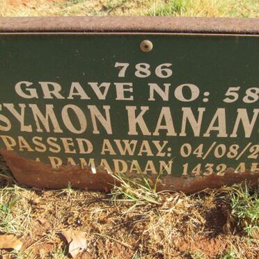KANANGA Symon -2011