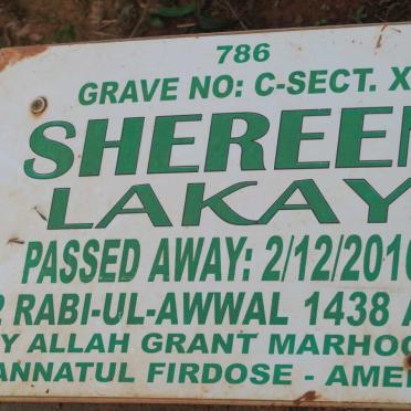 LAKAY Shereen -2016
