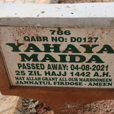 MAIDA Yahaya -2021
