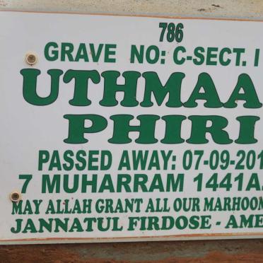 PHIRI Uthmaan -2019