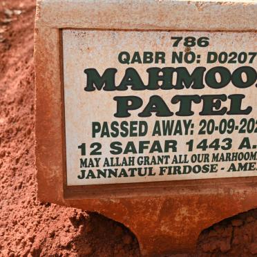 PATEL Mahmood -2021