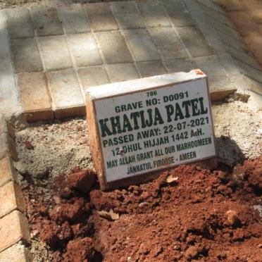 PATEL Khatija -2021