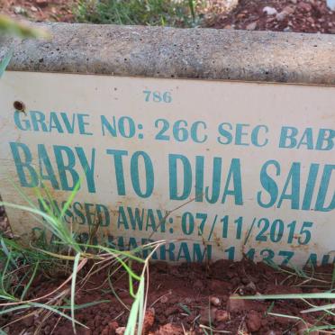 SAIDI Baby -2015