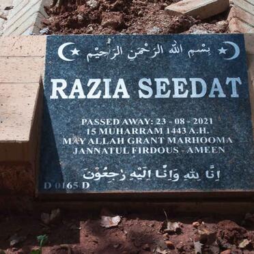 SEEDAT Razia -2021