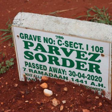 SORDER Parvez -2020