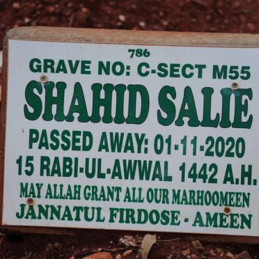 SALIE Shahid -2020