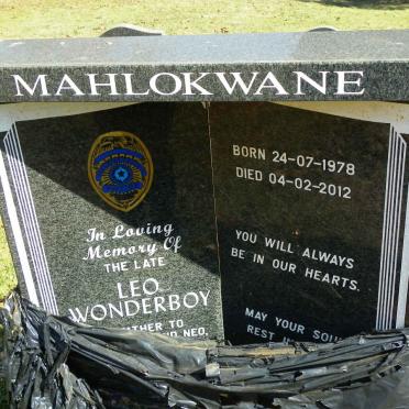 MAHLOKWANE Leo Wonderboy 1978-2012