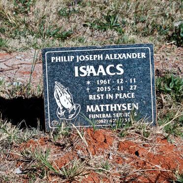 ISAACS Philip Joseph Alexander 1961-2015