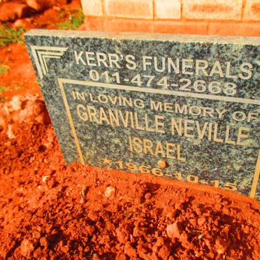 ISRAEL Granville Neville 1966-?