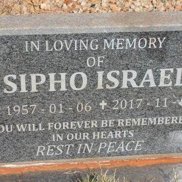 ISRAEL Sipho 1957-2017