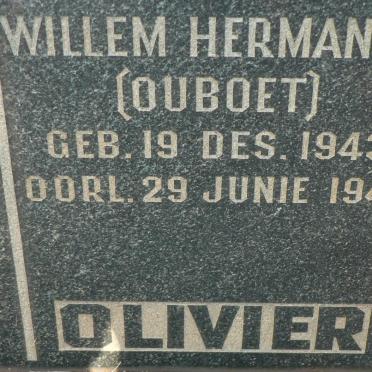OLIVIER Willem Hermanus 1943-1947