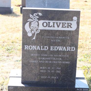 OLIVER Ronald Edward 1965-2003