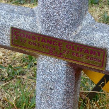 OLIFANT Constance 1964-2009