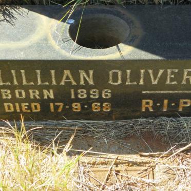 OLIVER Lillian 1896-1968