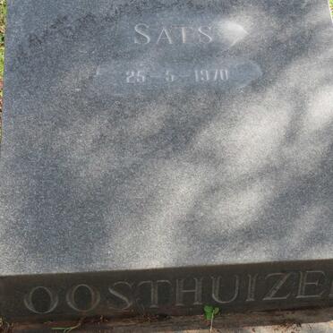 OOSTHUIZEN Sats -1970