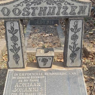 OOSTHUIZEN Adriaan Johannes 191?-1953