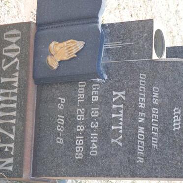 OOSTHUIZEN Kitty 1940-1969