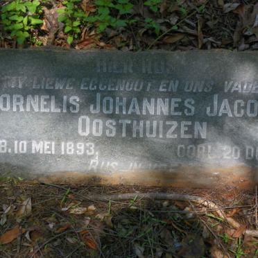 OOSTHUIZEN Cornelis Johannes Jacobus 1893-1942