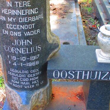 OOSTHUIZEN John Cornelius 1917-1968