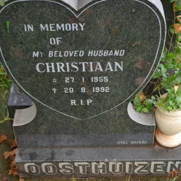 OOSTHUIZEN Christiaan 1955-1992