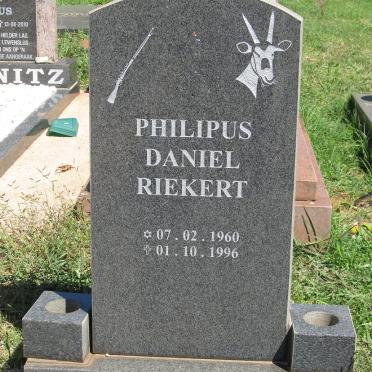 OPPERMAN Philipus Daniel Riekert 1960-1996