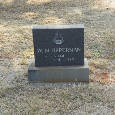 OPPERMAN W.M. 1931-1979
