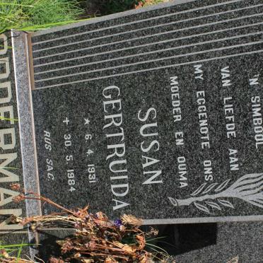 OPPERMAN Susan Gertruida 1931-1984