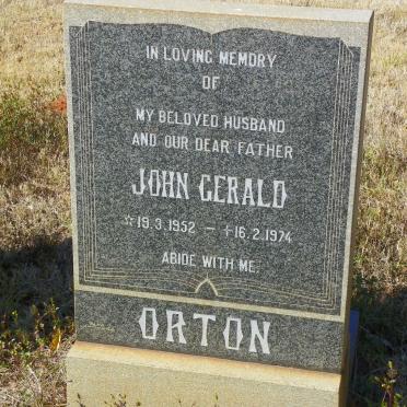 ORTON John Gerald 1952-1974