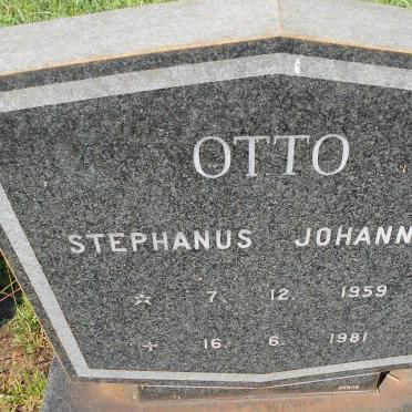 OTTO Stephanus Johannes 1959-1981