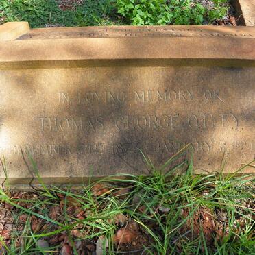 OTLEY Thomas George 1873-1965 &amp; Dorothy Blanche Alice -1944