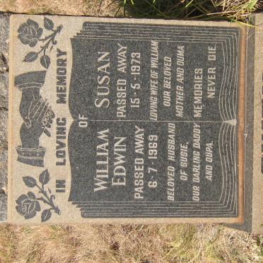 OWEN William Edwin -1969 &amp; Susan -1973