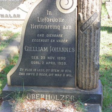 OBERHOLZER Gielliam Johannes 1890-1959