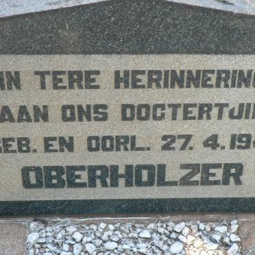 OBERHOLZER 1947-1947